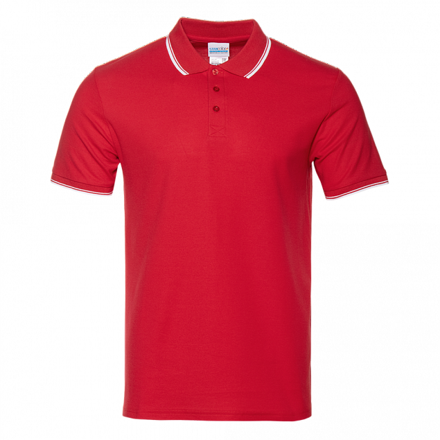Рубашка поло StanTrophy Красный с логотипом в Самаре заказать по выгодной цене в кибермаркете AvroraStore