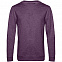 Свитшот унисекс Set In, фиолетовый меланж с логотипом в Самаре заказать по выгодной цене в кибермаркете AvroraStore