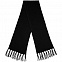 Шарф Flette, черный с логотипом в Самаре заказать по выгодной цене в кибермаркете AvroraStore