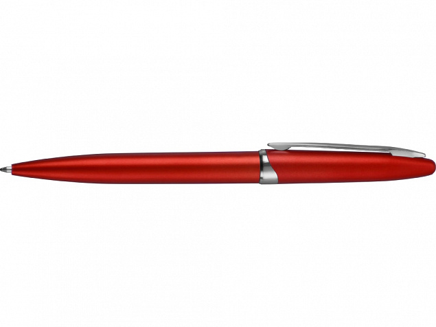 Ручка шариковая Империал, красный металлик с логотипом в Самаре заказать по выгодной цене в кибермаркете AvroraStore