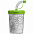 Бутылка-раскраска детская «Передвижник», зеленая с логотипом в Самаре заказать по выгодной цене в кибермаркете AvroraStore