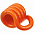 Антистресс «Змейка», оранжевый с логотипом в Самаре заказать по выгодной цене в кибермаркете AvroraStore