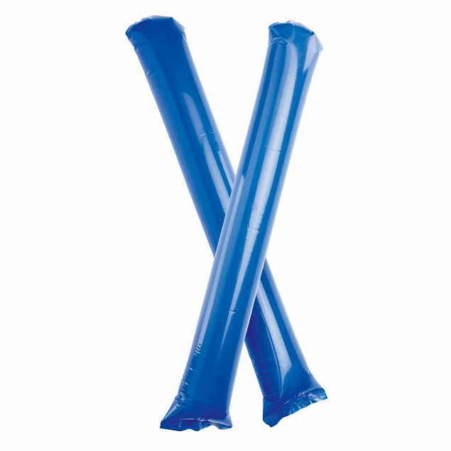 Палки-стучалки для болельщиков Hip-Hip, синие с логотипом в Самаре заказать по выгодной цене в кибермаркете AvroraStore