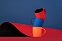Кружка Surprise Touch Black c покрытием софт-тач, синяя с логотипом в Самаре заказать по выгодной цене в кибермаркете AvroraStore