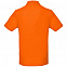 Рубашка поло мужская Inspire, оранжевая с логотипом в Самаре заказать по выгодной цене в кибермаркете AvroraStore