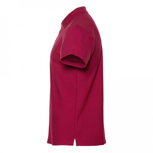Рубашка поло Рубашка мужская 04 Бордовый с логотипом в Самаре заказать по выгодной цене в кибермаркете AvroraStore