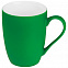 Кружка керамическая 300 мл, зеленая с логотипом в Самаре заказать по выгодной цене в кибермаркете AvroraStore