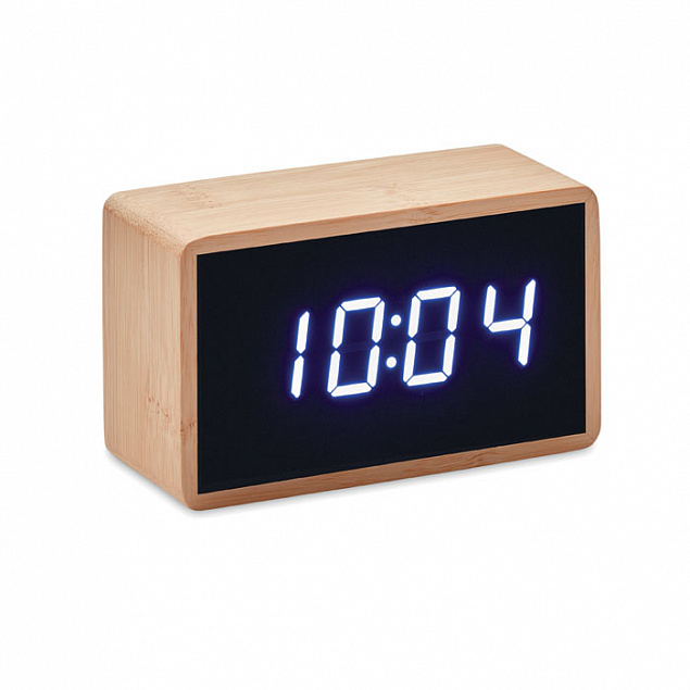 Часы из бамбука с логотипом в Самаре заказать по выгодной цене в кибермаркете AvroraStore