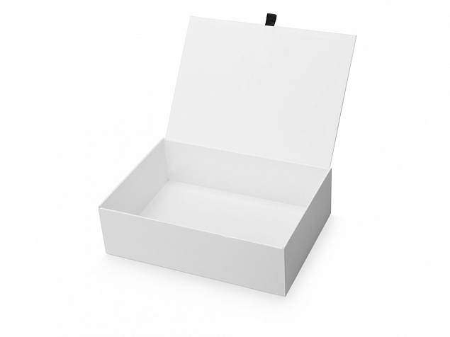 Коробка подарочная White L с логотипом в Самаре заказать по выгодной цене в кибермаркете AvroraStore