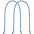 Ручки Corda для пакета M, серые с логотипом в Самаре заказать по выгодной цене в кибермаркете AvroraStore