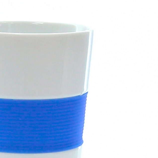 Стакан NELO, керамика, силикон с логотипом в Самаре заказать по выгодной цене в кибермаркете AvroraStore