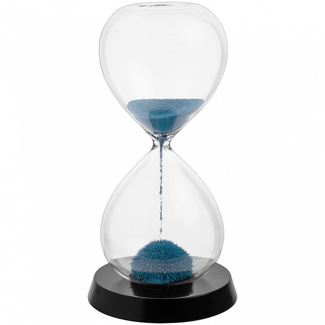 Магнитный антистресс Elusive Time, синий с логотипом в Самаре заказать по выгодной цене в кибермаркете AvroraStore