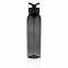 Герметичная бутылка для воды из AS-пластика, черная с логотипом в Самаре заказать по выгодной цене в кибермаркете AvroraStore