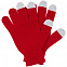 Перчатки сенсорные Real Talk, красные с логотипом в Самаре заказать по выгодной цене в кибермаркете AvroraStore