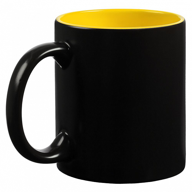 Кружка On Display, желтая с логотипом в Самаре заказать по выгодной цене в кибермаркете AvroraStore