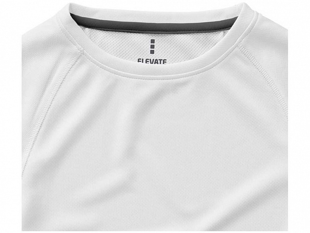 Футболка Niagara мужская, белый с логотипом в Самаре заказать по выгодной цене в кибермаркете AvroraStore