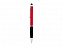 Ручка-стилус шариковая Ziggy черные чернила, красный/черный с логотипом в Самаре заказать по выгодной цене в кибермаркете AvroraStore