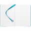 Ежедневник Lafite, недатированный, бирюзовый с логотипом в Самаре заказать по выгодной цене в кибермаркете AvroraStore