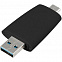 Флешка Pebble Type-C, USB 3.0, черная, 32 Гб с логотипом в Самаре заказать по выгодной цене в кибермаркете AvroraStore