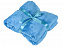 Плед мягкий флисовый Fancy, голубой с логотипом в Самаре заказать по выгодной цене в кибермаркете AvroraStore