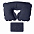 Подушка надувная дорожная в футляре; синий;  с логотипом в Самаре заказать по выгодной цене в кибермаркете AvroraStore