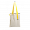 Шоппер Superbag (неокрашенный с желтым) с логотипом в Самаре заказать по выгодной цене в кибермаркете AvroraStore