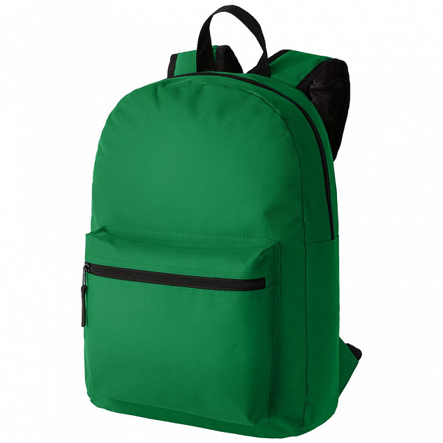 Рюкзак Base, зеленый с логотипом в Самаре заказать по выгодной цене в кибермаркете AvroraStore