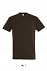 Фуфайка (футболка) IMPERIAL мужская,Шоколадный L с логотипом в Самаре заказать по выгодной цене в кибермаркете AvroraStore