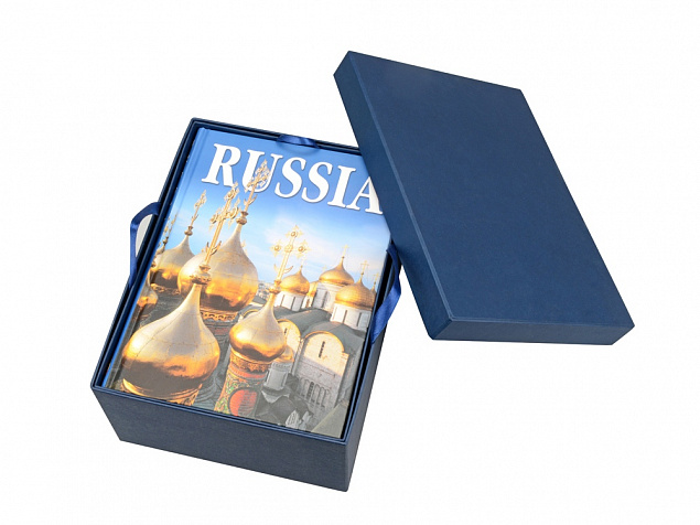 Подарочный набор Музыкальная Россия: балалайка, книга  RUSSIA с логотипом в Самаре заказать по выгодной цене в кибермаркете AvroraStore