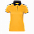 Рубашка поло Рубашка женская 04CW Жёлтый с логотипом в Самаре заказать по выгодной цене в кибермаркете AvroraStore