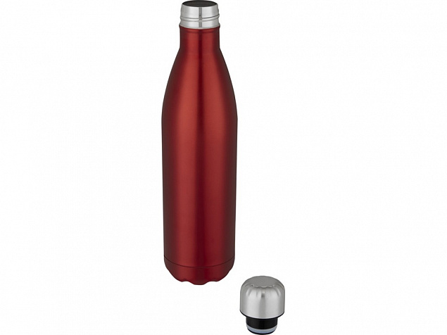 Cove Бутылка из нержавеющей стали объемом 750 мл с вакуумной изоляцией, красный с логотипом в Самаре заказать по выгодной цене в кибермаркете AvroraStore