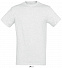 Фуфайка (футболка) REGENT мужская,Светлый меланж 3XL с логотипом в Самаре заказать по выгодной цене в кибермаркете AvroraStore