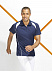 Спортивная рубашка поло Palladium 140 красная с белым с логотипом в Самаре заказать по выгодной цене в кибермаркете AvroraStore
