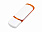 USB 2.0- флешка на 8 Гб с цветными вставками с логотипом в Самаре заказать по выгодной цене в кибермаркете AvroraStore