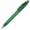 Ручка шариковая Semyr Frost, зеленая с логотипом в Самаре заказать по выгодной цене в кибермаркете AvroraStore