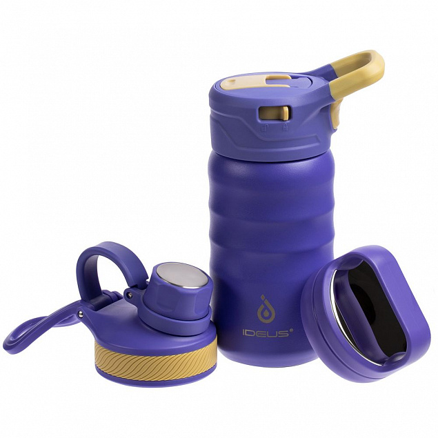 Термобутылка Fujisan, фиолетовая с логотипом в Самаре заказать по выгодной цене в кибермаркете AvroraStore
