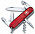 Офицерский нож Spartan 91, прозрачный красный с логотипом в Самаре заказать по выгодной цене в кибермаркете AvroraStore