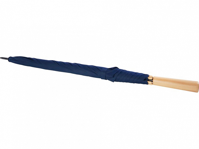 Romee, ветрозащитный зонт для гольфа диаметром 30 дюймов из переработанного ПЭТ, темно-синий с логотипом в Самаре заказать по выгодной цене в кибермаркете AvroraStore