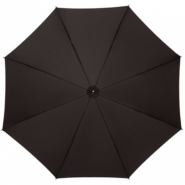 Зонт-трость LockWood ver.2, черный с логотипом в Самаре заказать по выгодной цене в кибермаркете AvroraStore