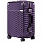 Чемодан Aluminum Frame PC Luggage V1, фиолетовый с логотипом в Самаре заказать по выгодной цене в кибермаркете AvroraStore