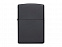 Зажигалка ZIPPO Classic с покрытием Black Matte с логотипом в Самаре заказать по выгодной цене в кибермаркете AvroraStore