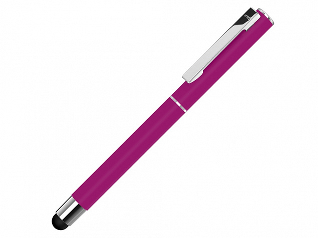 Ручка металлическая стилус-роллер «STRAIGHT SI R TOUCH» с логотипом в Самаре заказать по выгодной цене в кибермаркете AvroraStore
