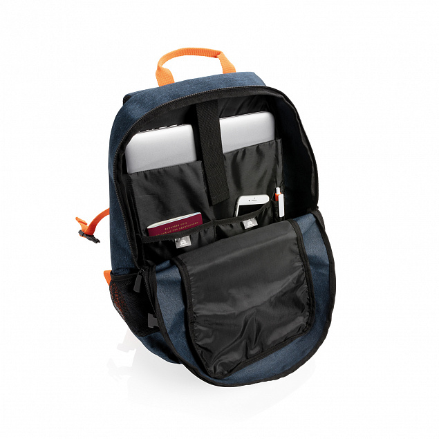 Рюкзак Outdoor с RFID защитой, без ПВХ с логотипом в Самаре заказать по выгодной цене в кибермаркете AvroraStore