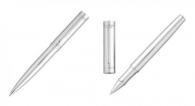 Подарочный набор: ручка-роллер, ручка шариковая с логотипом в Самаре заказать по выгодной цене в кибермаркете AvroraStore