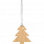 Деревянная подвеска Christmate, елочка с логотипом в Самаре заказать по выгодной цене в кибермаркете AvroraStore