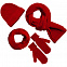 Шарф Nordkyn, красный с логотипом в Самаре заказать по выгодной цене в кибермаркете AvroraStore