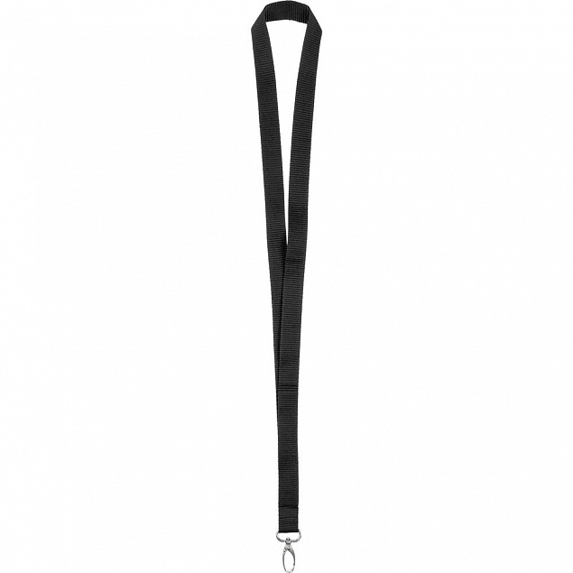 Лента для бейджа Pin, черная с логотипом в Самаре заказать по выгодной цене в кибермаркете AvroraStore