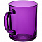 Кружка Enjoy, фиолетовая с логотипом в Самаре заказать по выгодной цене в кибермаркете AvroraStore