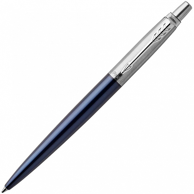 Ручка шариковая Parker Jotter Royal Blue CT с логотипом в Самаре заказать по выгодной цене в кибермаркете AvroraStore