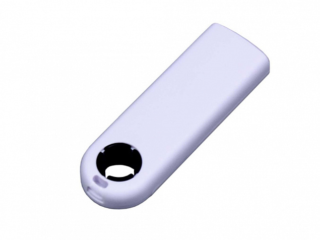 USB 3.0- флешка промо на 128 Гб прямоугольной формы, выдвижной механизм с логотипом в Самаре заказать по выгодной цене в кибермаркете AvroraStore